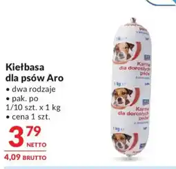 Makro Kiełbasa dla psów Aro oferta