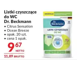 Makro Listki czyszczące do WC Dr. Beckmann oferta