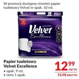 Makro Papier toaletowy Velvet Excellence oferta