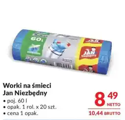 Makro Worki na śmieci Jan Niezbędny oferta