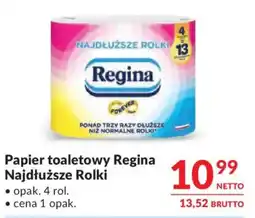 Makro Papier toaletowy Regina Najdłuższe Rolki oferta