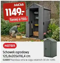 Jula Schowek ogrodowy Keter oferta