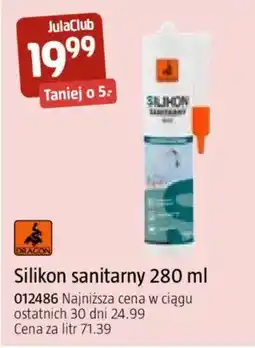 Jula Silikon sanitarny Dragon oferta