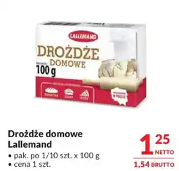 Makro Drożdże domowe Lallemand oferta