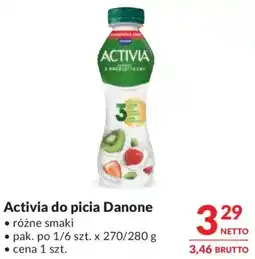 Makro Activia do picia Danone oferta