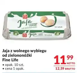 Makro Jaja z wolnego wybiegu od zielononóżki Fine Life oferta