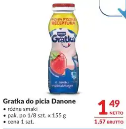 Makro Gratka do picia Danone oferta