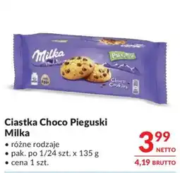 Makro Ciastka Choco Pieguski Milka oferta