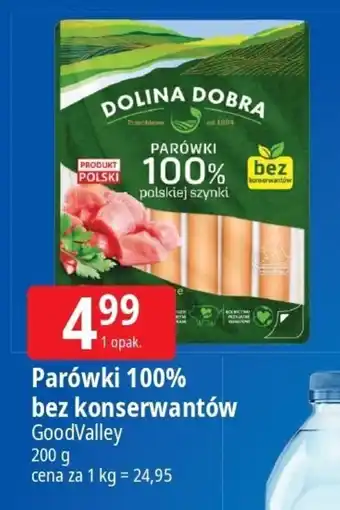 Parówki 100% bez konserwantów GoodValley