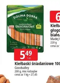 E.Leclerc Kiełbaski śniadaniowe 100% mięsa oferta