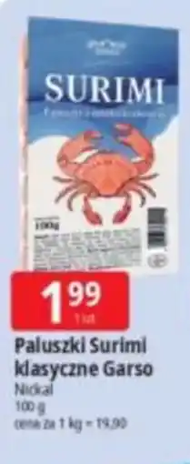 E.Leclerc Paluszki Surimi klasyczne Garso oferta