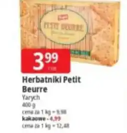 E.Leclerc Herbatniki Petit Beurre Yarych oferta
