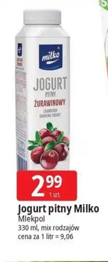 E.Leclerc Jogurt pitny Milko oferta