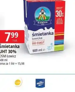 E.Leclerc Śmietanka Łowicka UHT 30% oferta