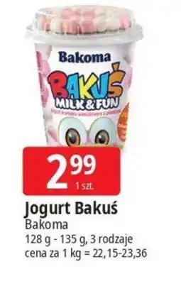 E.Leclerc Jogurt Bakuś Bakoma oferta