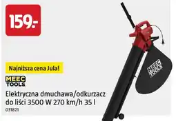 Jula Elektryczna dmuchawa/odkurzacz do liści MEEC TOOLS oferta