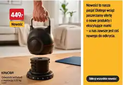 Jula Odważnik kettlebell z regulacją 2-20 kg oferta