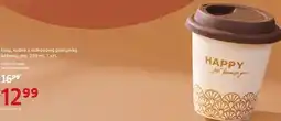 Rossmann Eloy, kubek z silikonową pokrywką, beżowy, poj. 250 ml, 1 szt oferta