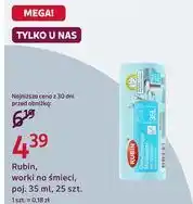 Rossmann Rubin, worki na śmieci, poj. 35 ml, 25 szt oferta