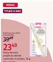 Rossmann Sally Hansen, olejek do skórek i paznokci w pisaku oferta