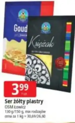 E.Leclerc Ser żółty plastry osm łowicz oferta