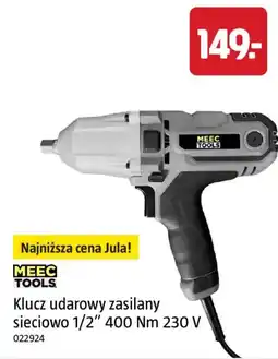 Jula Meec Tools Klucz udarowy zasilany sieciowo oferta