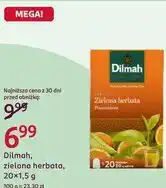 Rossmann Dilmah, zielona herbata oferta