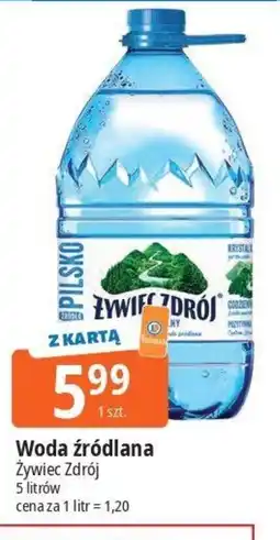 E.Leclerc Woda źródlana Żywiec Zdrój oferta