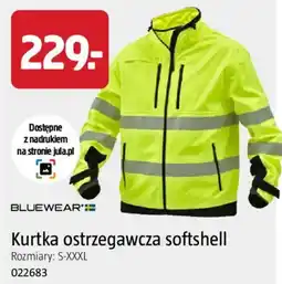 Jula Kurtka ostrzegawcza softshell Bluewear oferta