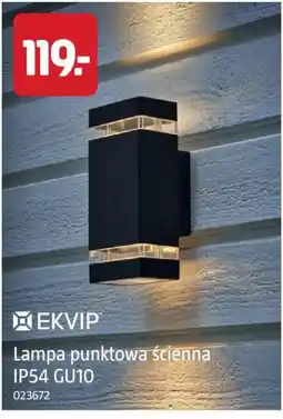 Jula Lampa punktowa ścienna EKVIP oferta