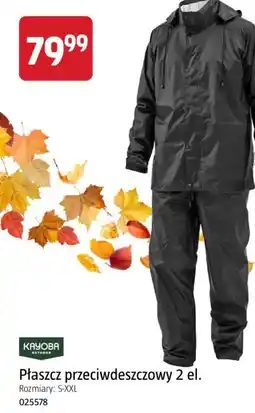 Jula Kayoba Outdoor Płaszcz przeciwdeszczowy 2 el. oferta