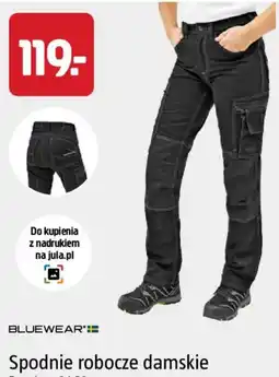 Jula Spodnie robocze damskie Bluewear oferta
