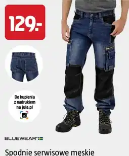 Jula Spodnie serwisowe męskie Bluewear oferta