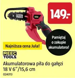 Jula Akumulatorowa piła do gałęzi 18 V 6"/15,6 cm oferta