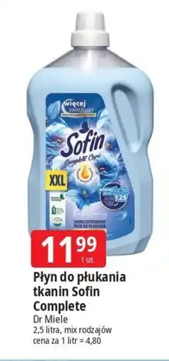 E.Leclerc Płyn do płukania tkanin Sofin Complete oferta