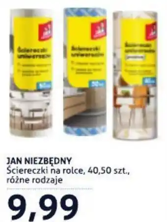 Ściereczki na rolce
