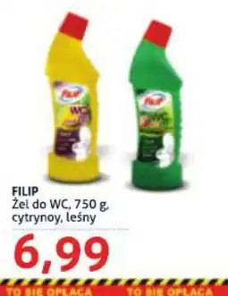 Blue Stop Żel do WC, 750 g, cytrynowy, leśny oferta