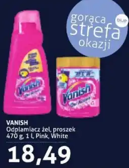 Blue Stop Odplamiacz żel, proszek Vanish oferta
