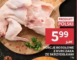 Stokrotka Market PORCJE ROSOŁOWE Z KURCZAKA ZE SKRZYDEŁKAMI oferta