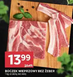 Stokrotka Market Boczek wieprzowy bez żeber oferta