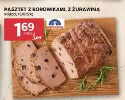 Stokrotka Market Pasztet z borowikami, z żurawiną oferta