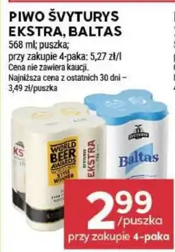 Stokrotka Market Piwo Švyturys Ekstra, Baltas oferta