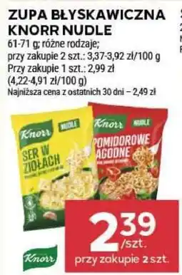 Stokrotka Market Zupa błyskawiczna Knorr Nudle oferta
