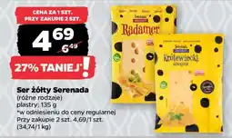 Netto Ser żółty SERENADA oferta