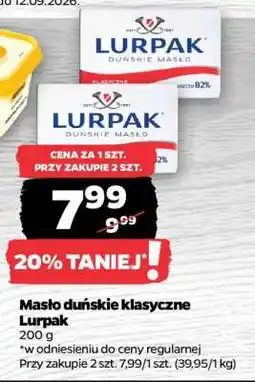 Netto Masło duńskie klasyczne Lurpak oferta