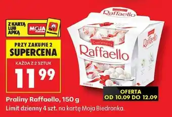 Biedronka Praliny Raffaello 150 g oferta