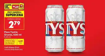 Biedronka Piwo Tyskie Gronie, 500 ml oferta