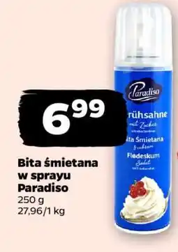 Netto Bita śmietana w sprayu Paradiso oferta
