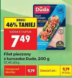 Biedronka Filet pieczony z kurczaka Duda 200 g oferta