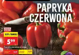 Biedronka Papryka czerwona na wage oferta